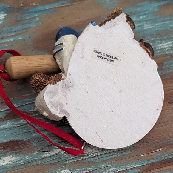 Kurt S Adler Baseball Bear Ornament - Picture 4 of 8